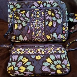 Vera bradley indigo pop pattern
